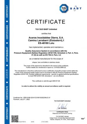 Cert_PER_Aceros-Inoxidables